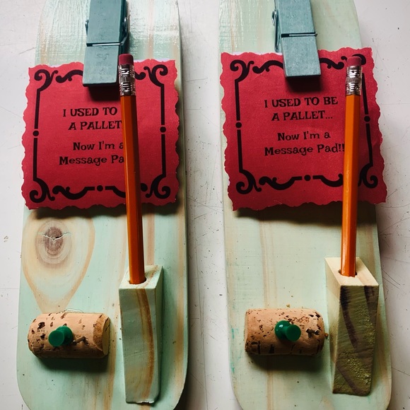 Pallet Board Memo Boards Handmade/ Repurposed - Picture 3 of 9